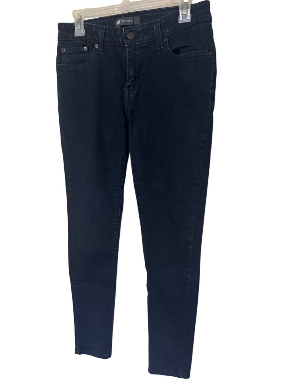 Levi 529 curvy boot cut dark wash blue jeans size 16